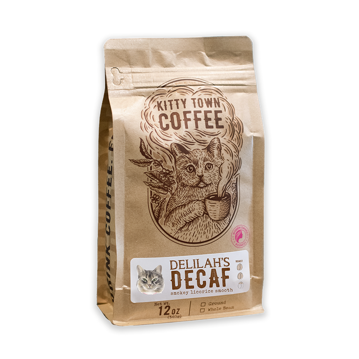 Kitty Town Coffee Delilah's Decaf