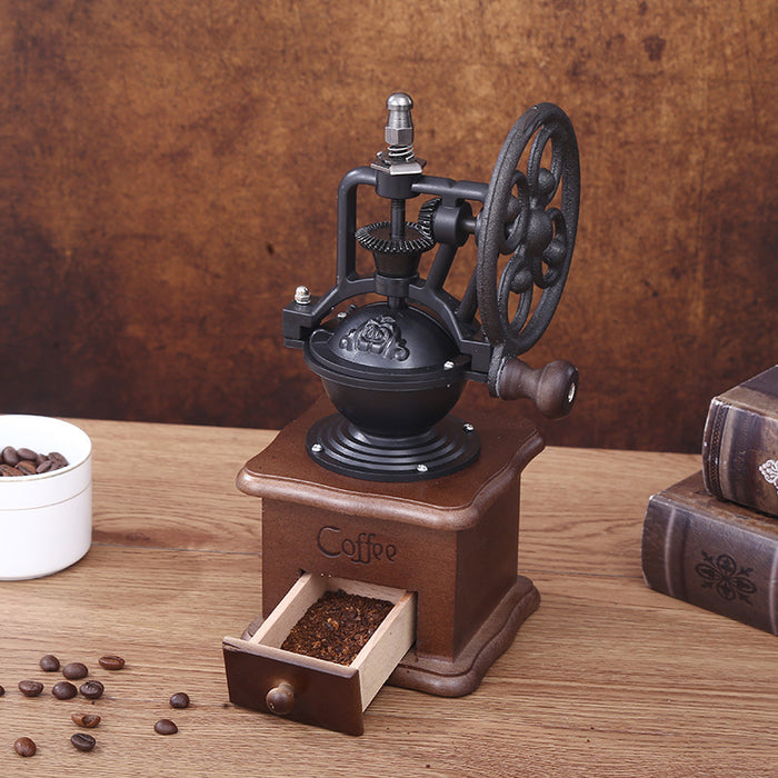 Antique Coffee Grinder Vintage Coffee Grinder Retro Manual Coffee Grinder
