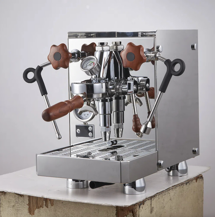 Commercial Double-Boiler High-Pressure Steam Semi-Automatic Espresso Machine High Cost-Effective