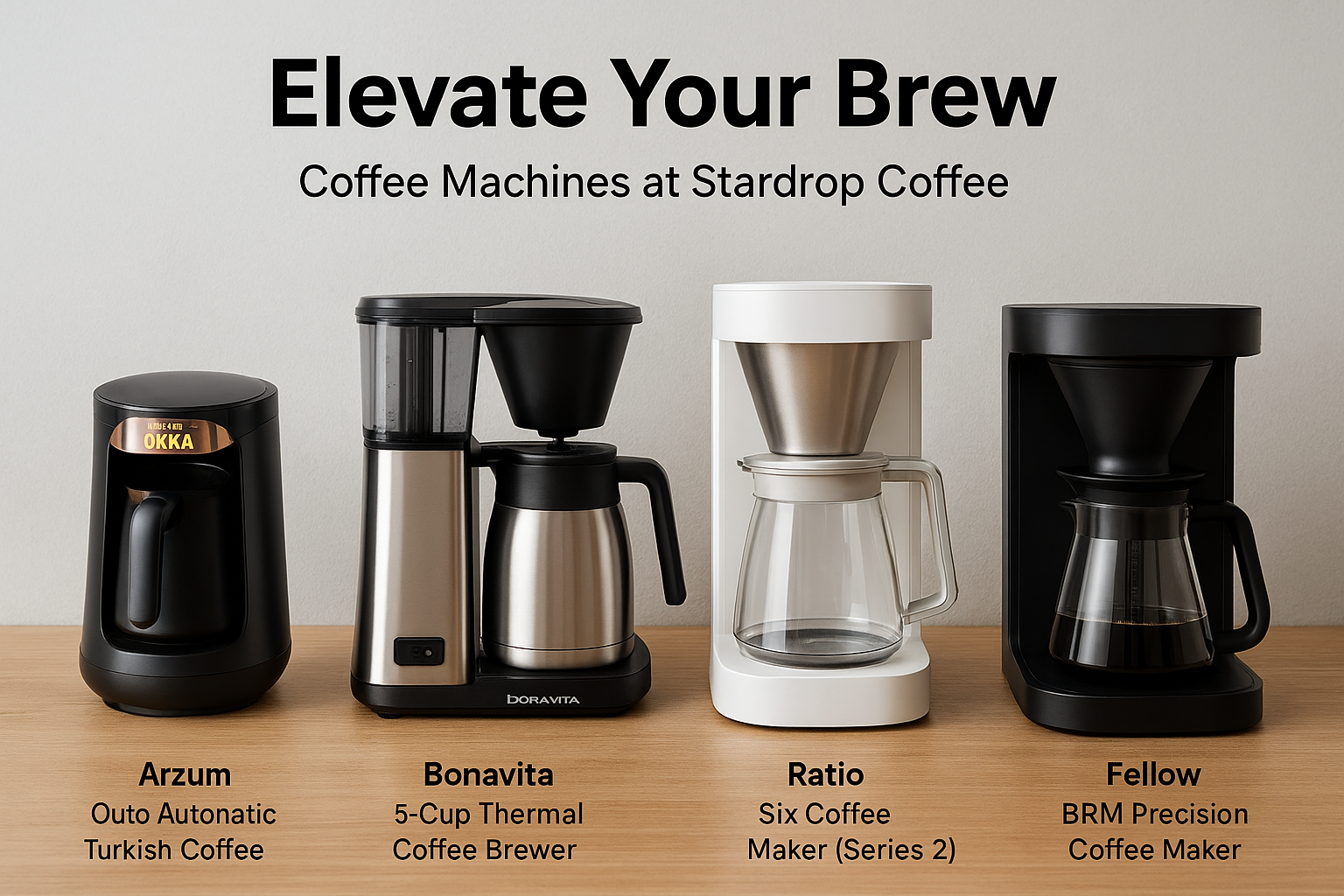 Elevate Your Brew: Coffee Machines at Stardrop Coffee
