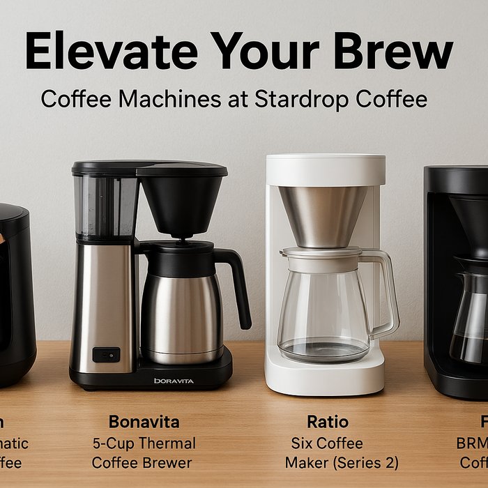 Elevate Your Brew: Coffee Machines at Stardrop Coffee