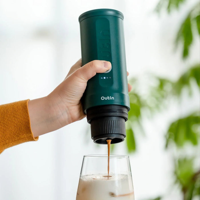 OutIn Nano Portable Espresso Machine (OutIn Teal) OTEM-01-Teal