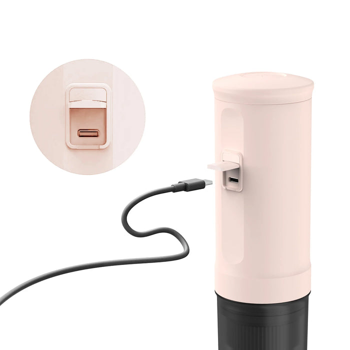 OutIn Nano Portable Espresso Machine (Rose Quartz) X BCRF OTEM-01-RQ