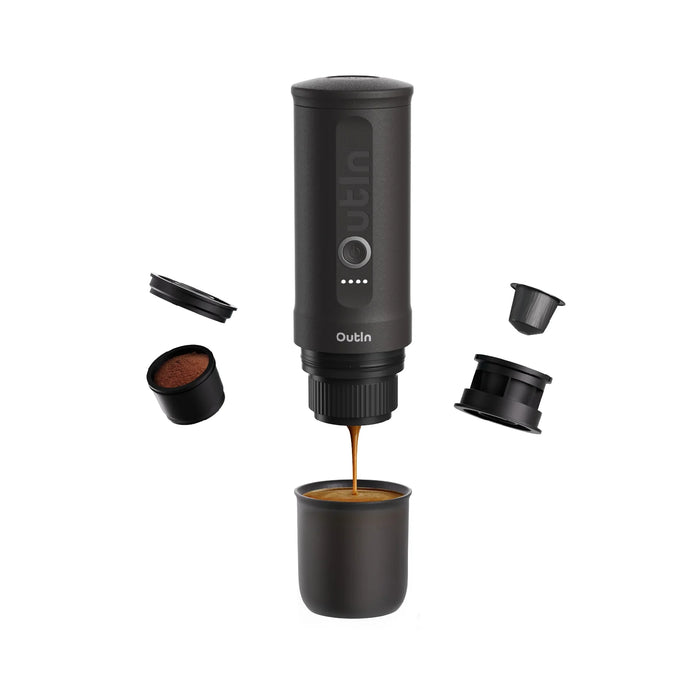 OutIn Nano Portable Espresso Machine (Space Grey) OTEM-01-SG