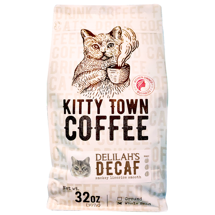 Kitty Town Coffee Delilah's Decaf