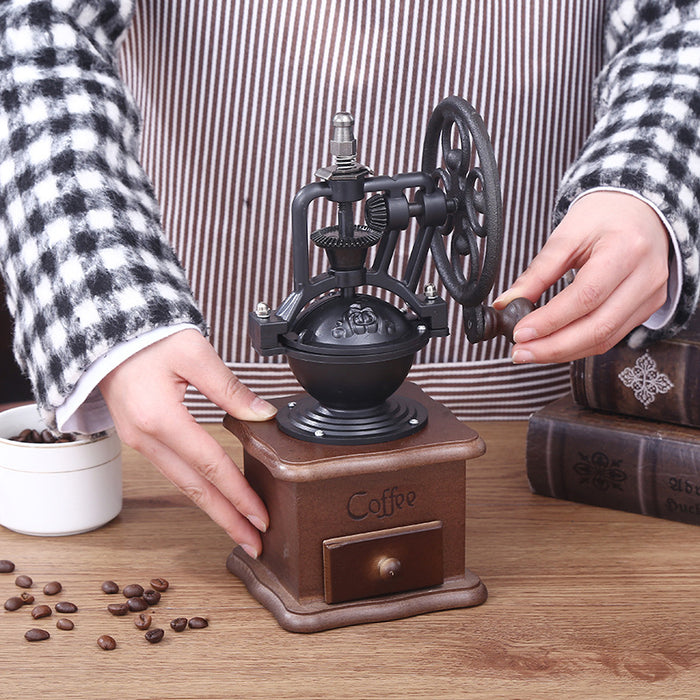 Antique Coffee Grinder Vintage Coffee Grinder Retro Manual Coffee Grinder