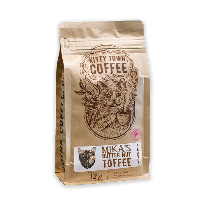 Kitty Town Coffee Mika's Butter Nut Toffee