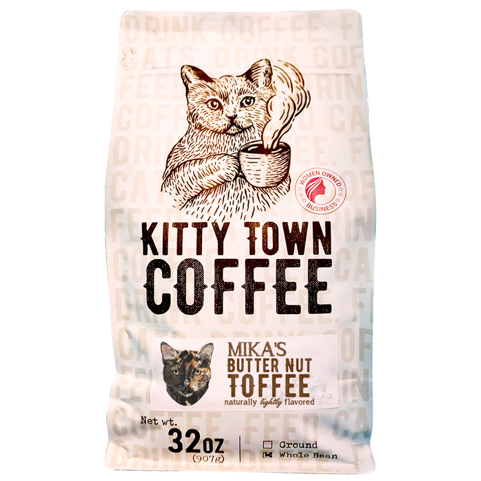 Kitty Town Coffee Mika's Butter Nut Toffee