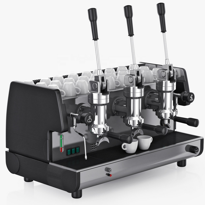 Professional Three-Group Semi-Automatic Commercial Espresso Machine