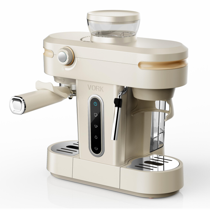 Coffee and Espresso Machine with Grinder Small Kitchen Appliance for Home