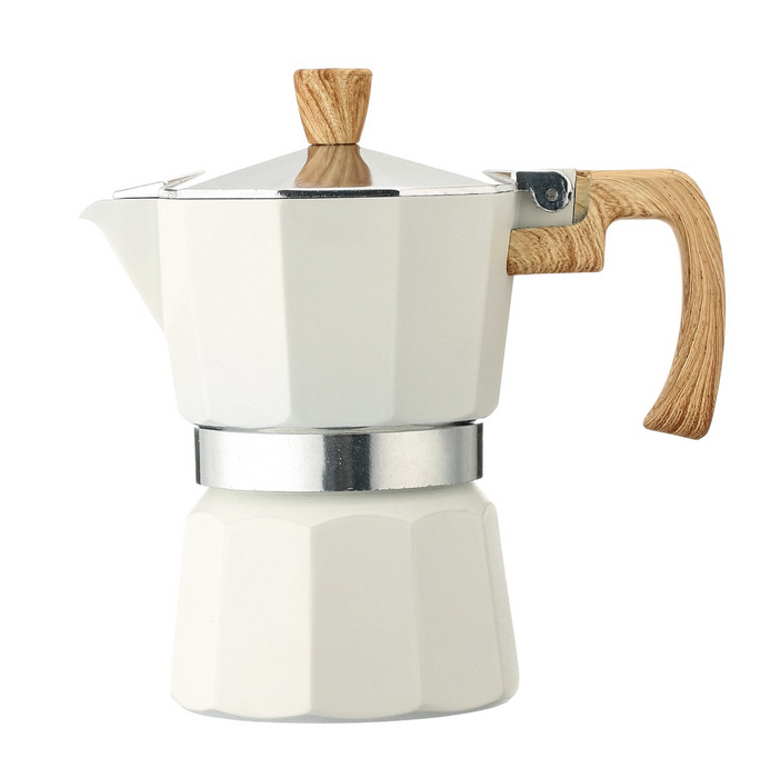 Modern Italian Coffee Maker for Coffee Shop Coffee Mocha Pot 3 Cups Moka Pot