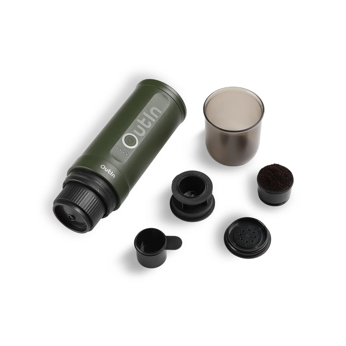 OutIn Nano Portable Espresso Machine (Forest Green) OTEM-01-FG