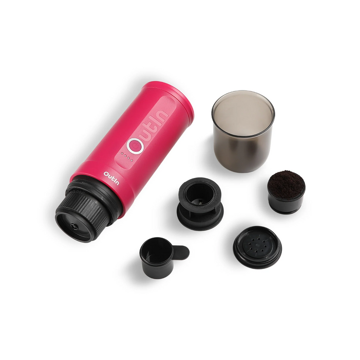OutIn Nano Portable Espresso Machine (Fuchsia Pink) OTEM-01-CR