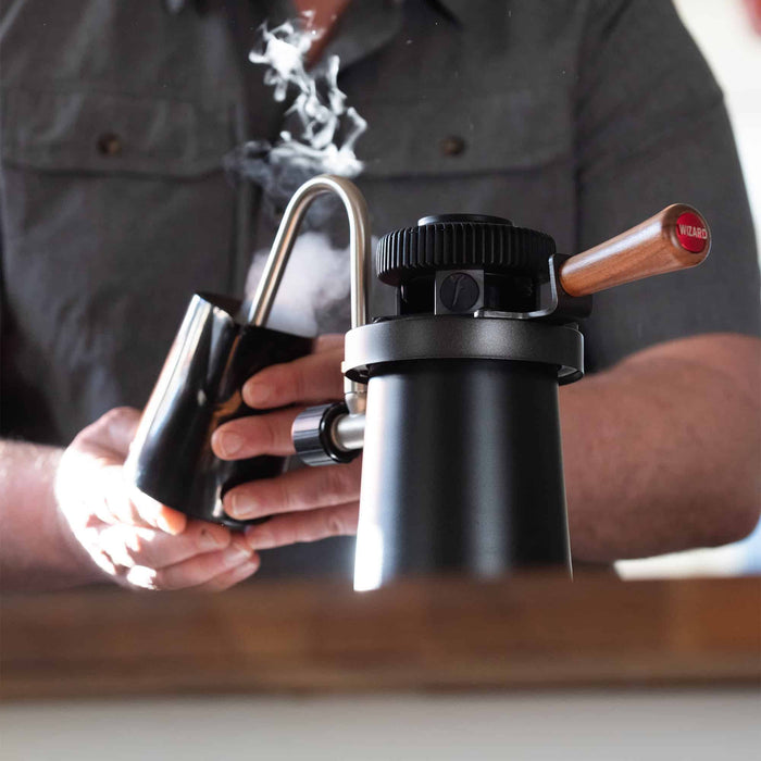 Flair 58 Plus 2, Flair Wizard Steamer, and Flair Brew Scale Bundle